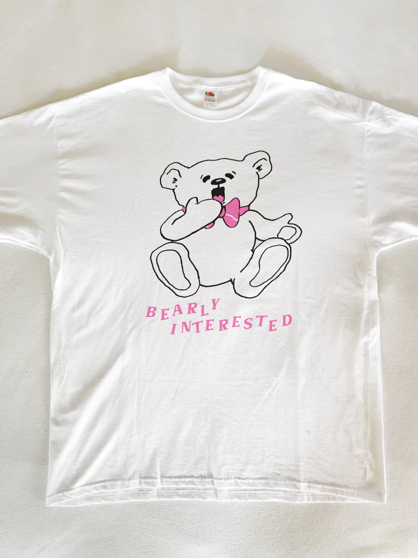Bearly Interested T-Shirt (Fruit Of The Loom HD Cotton)