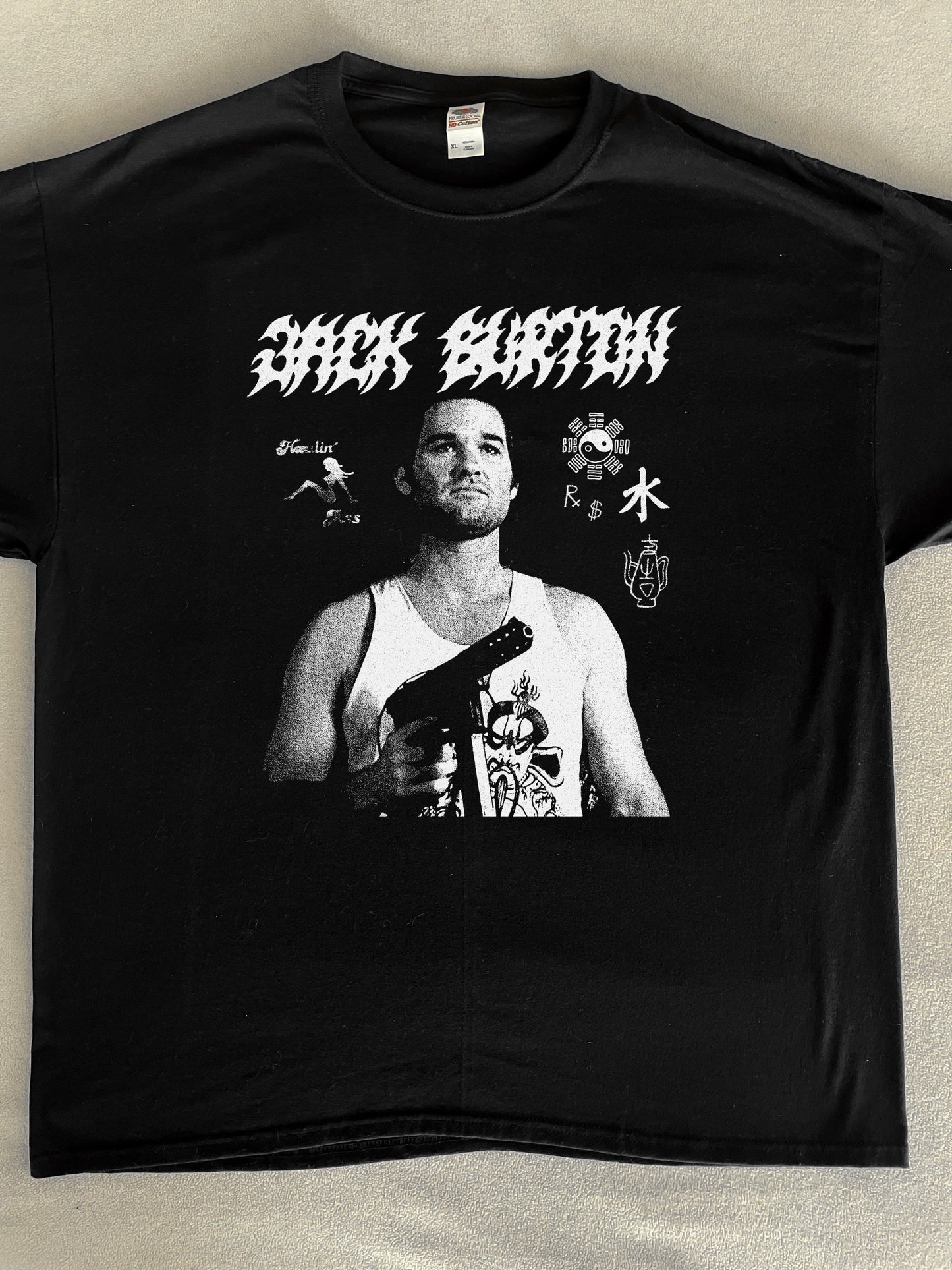 Jack Burton Big Trouble T-Shirt (Gildan Softstlye Unisex Cotton Shirt)