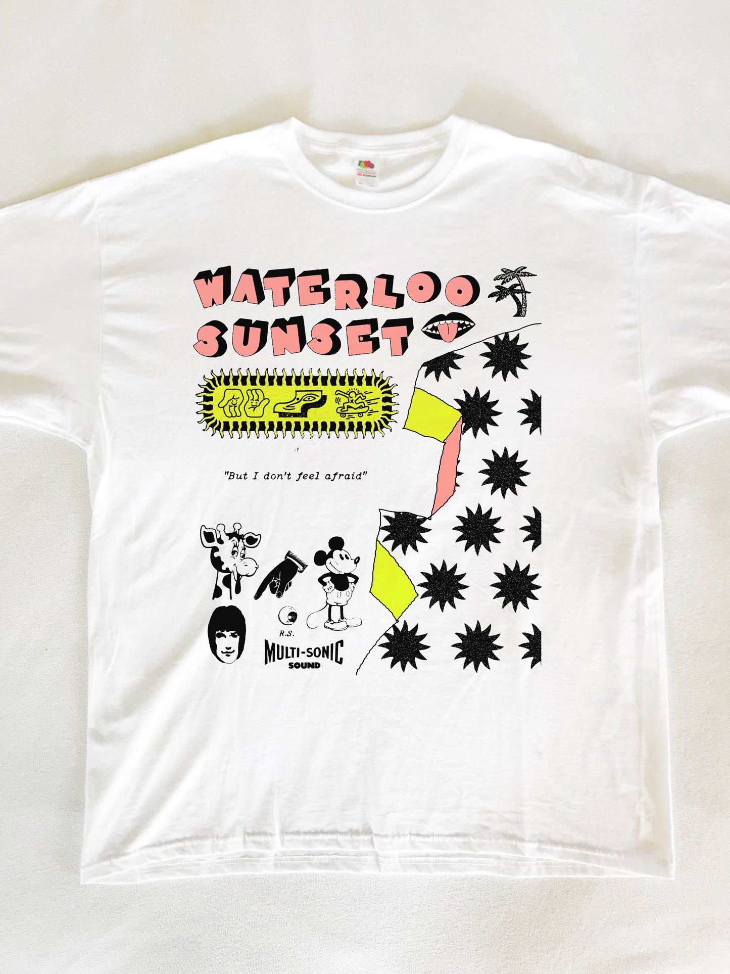 Waterloo Sunset Kinks T-Shirt (Gildan Softstlye Unisex Cotton Shirt)