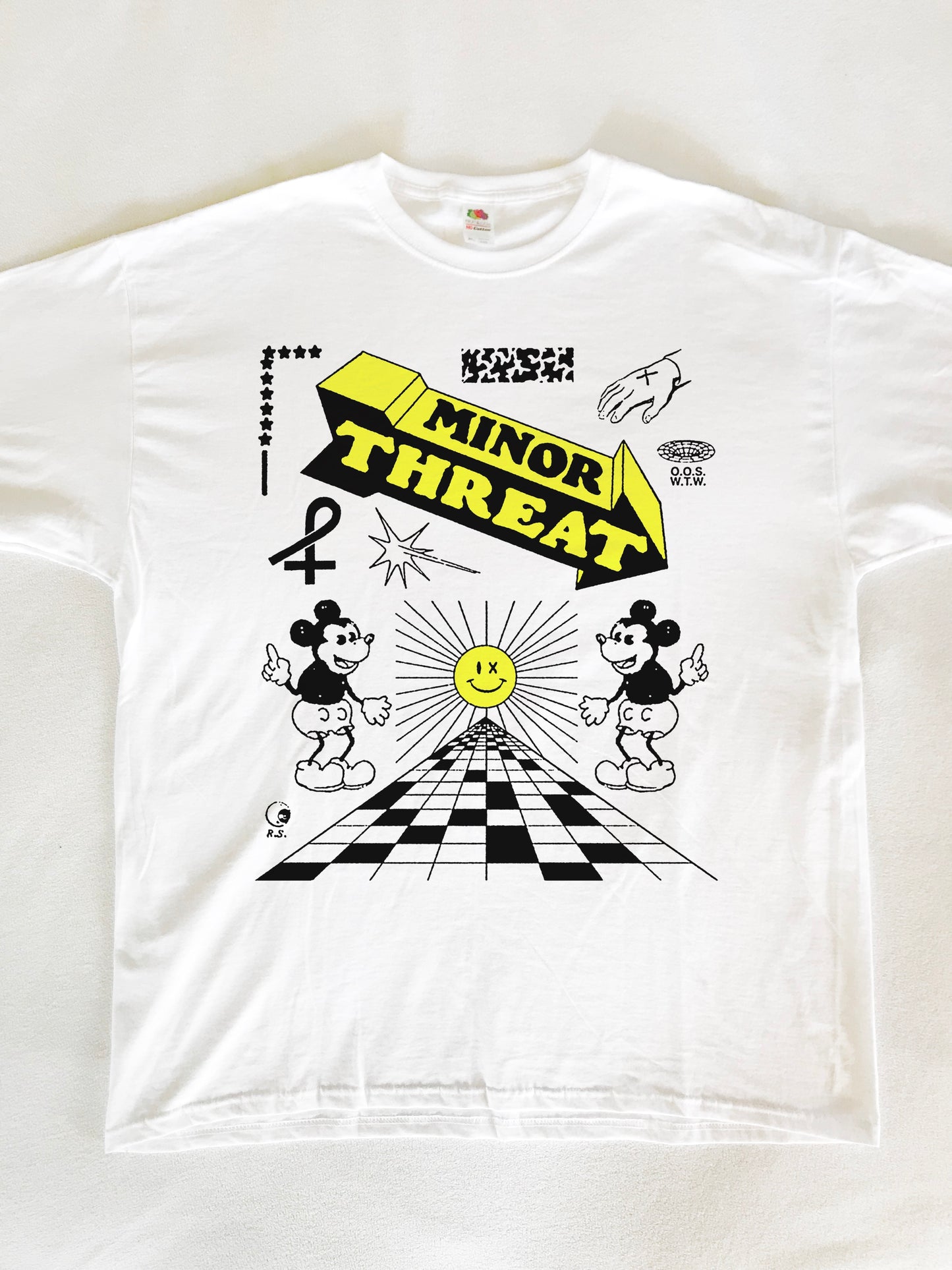 Minor Threat Hardcore Punk T-Shirt (Gildan Softstlye Unisex Cotton Shirt)