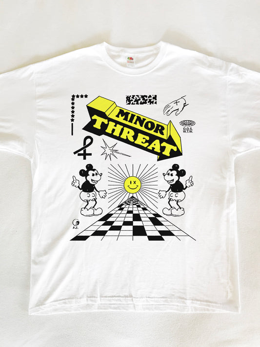 Minor Threat Hardcore Punk T-Shirt (Gildan Softstlye Unisex Cotton Shirt)