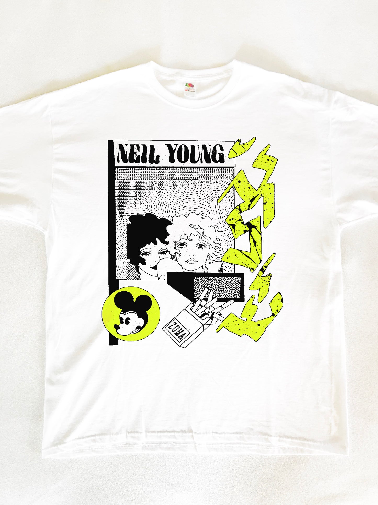 Neil Young Zuma T-Shirt (Gildan Softstlye Unisex Cotton Shirt)