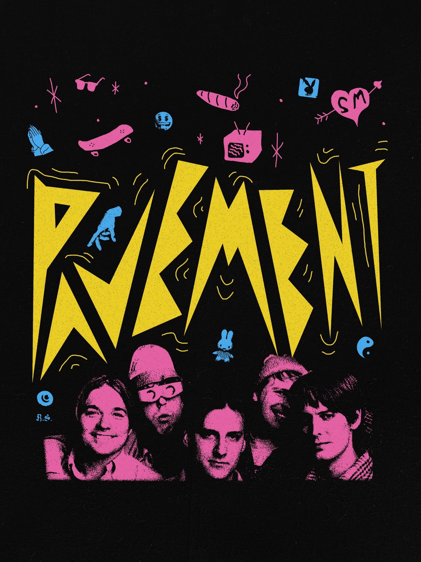 Pavement Slacker T-Shirt (Gildan Softstlye Unisex Cotton Shirt)