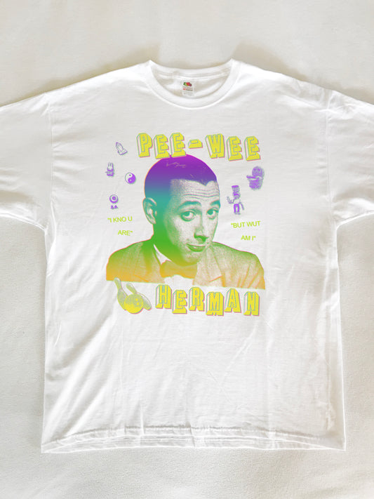 Pee-Wee Herman Rainbow T-Shirt (Gildan Softstlye Unisex Cotton Shirt)