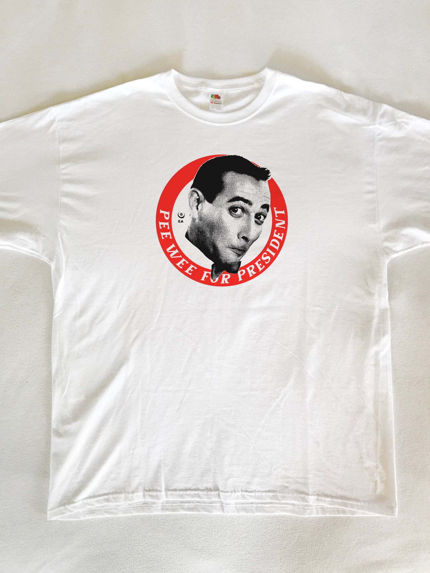Pee Wee For President T-Shirt (Fruit Of The Loom HD Cotton)