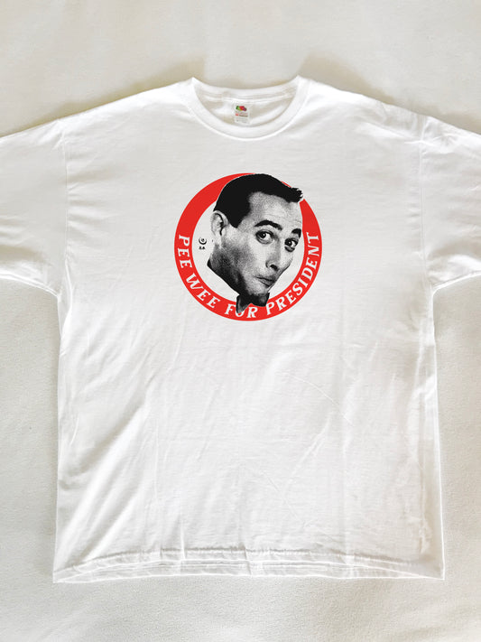 Pee Wee For President T-Shirt (Gildan Softstlye Unisex Cotton Shirt)