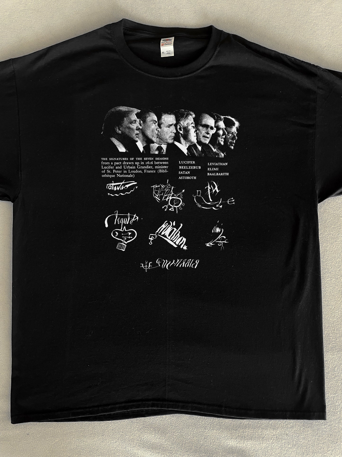 Seven Demons T-Shirt (Gildan Softstlye Unisex Cotton Shirt)