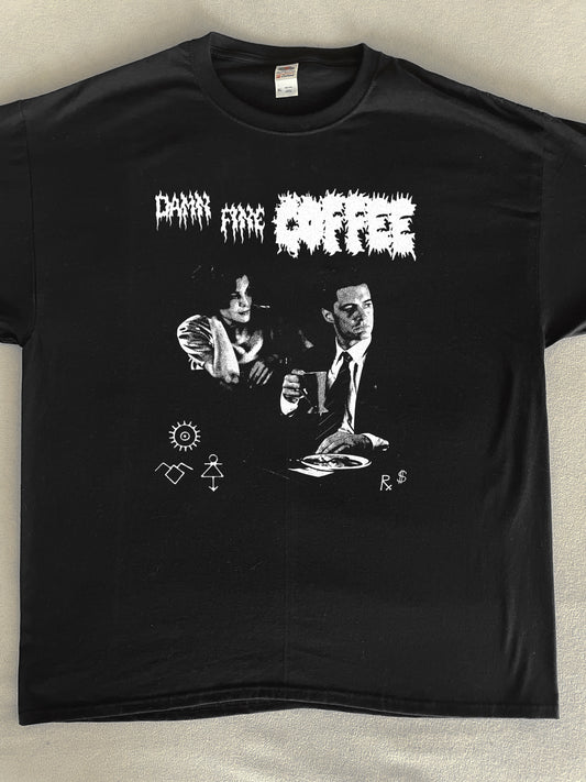 Damn Fine Coffee Twin Peaks T-Shirt (Gildan Softstlye Unisex Cotton Shirt)