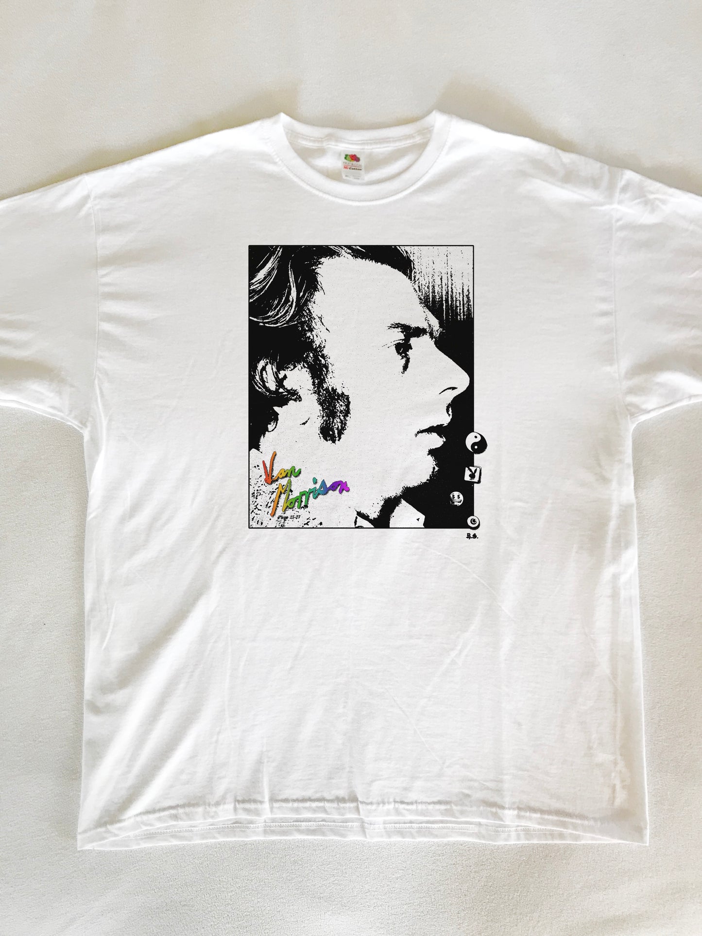 Van Morrison T-Shirt (Fruit Of The Loom HD Cotton)