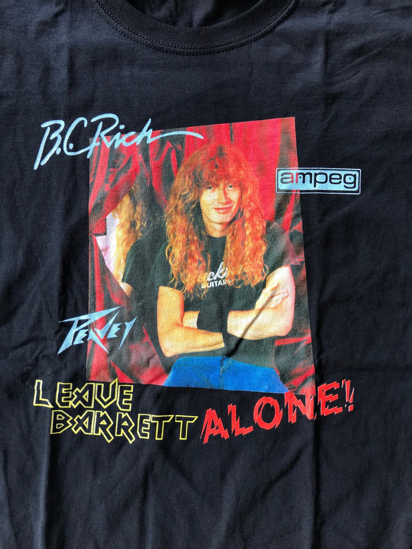 Dave Mustaine Leave Barrett Alone T-Shirt