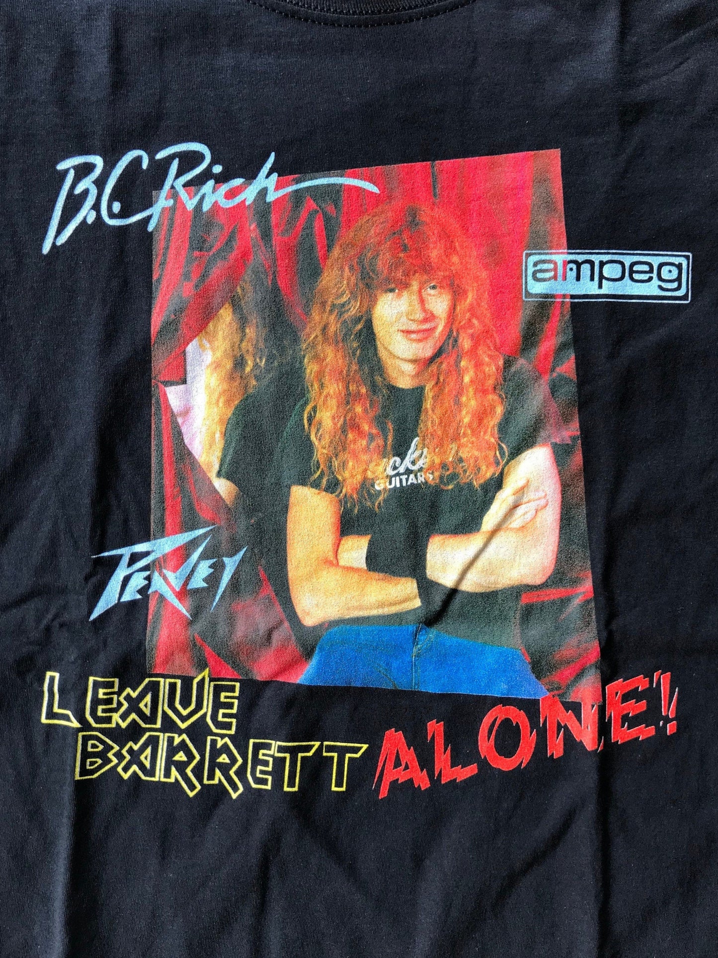 Dave Mustaine Leave Barrett Alone T-Shirt
