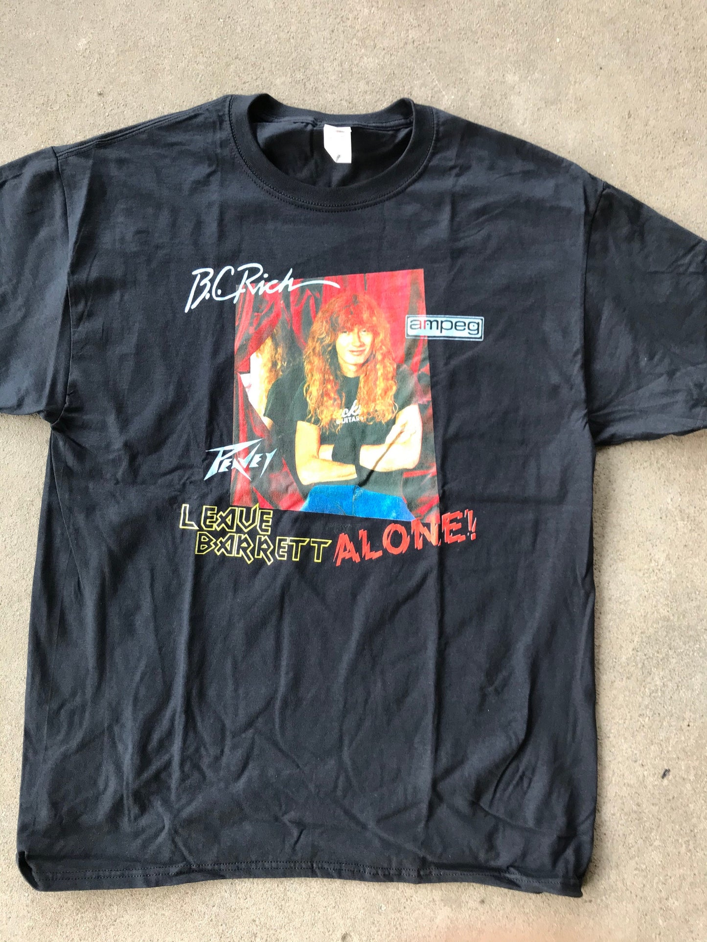 Dave Mustaine Leave Barrett Alone T-Shirt