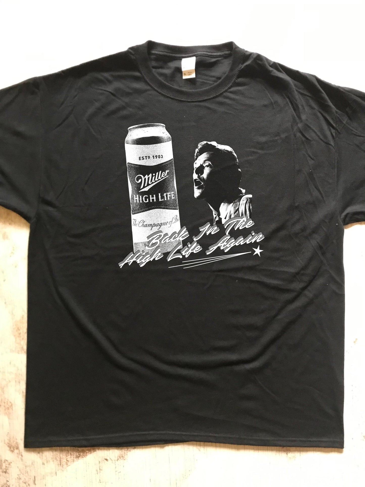 Steve Winwood High Life Beer T-Shirt