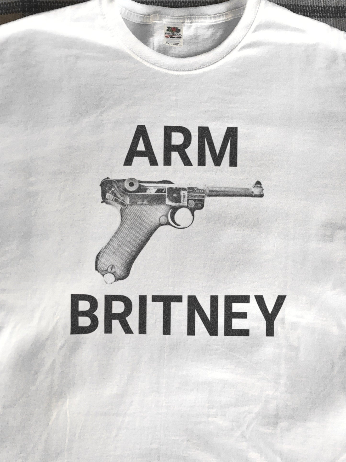Arm Britney White T-Shirt