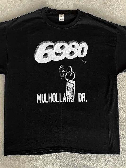 6980 Mulholland David Lynch T-Shirt (Gildan Softstlye Unisex Cotton Shirt)