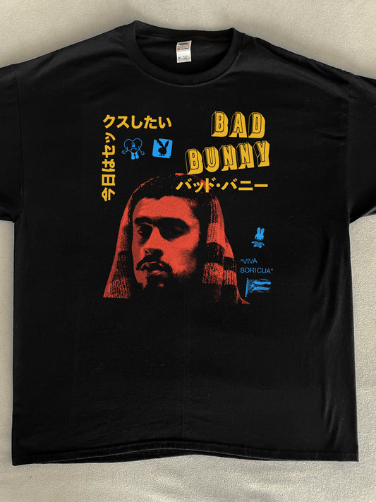 Bad Bunny T-Shirt (Gildan Softstlye Unisex Cotton Shirt)