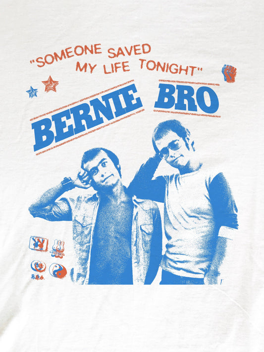 Bernie (Taupin) Bro Elton John T-Shirt (Fruit Of The Loom HD Cotton)