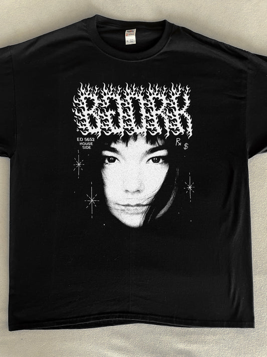 Bjork Black Ice T-Shirt (Gildan Softstlye Unisex Cotton Shirt)