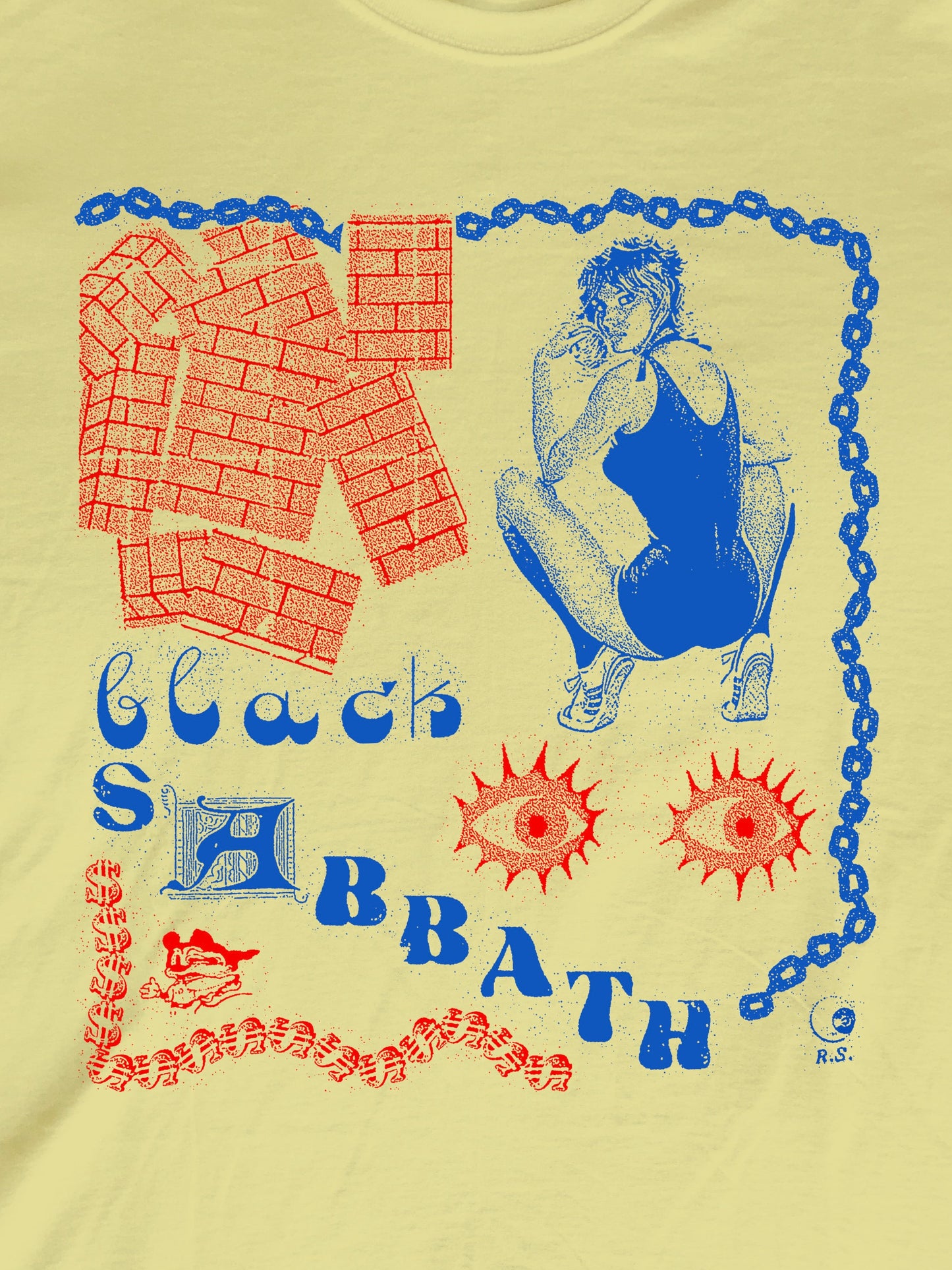 Black Sabbath T-Shirt (Gildan Softstlye Unisex Cotton Shirt)