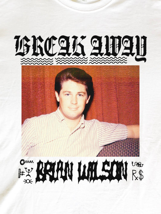 Break Away Brian Wilson T-Shirt (Gildan Softstlye Unisex Cotton Shirt)