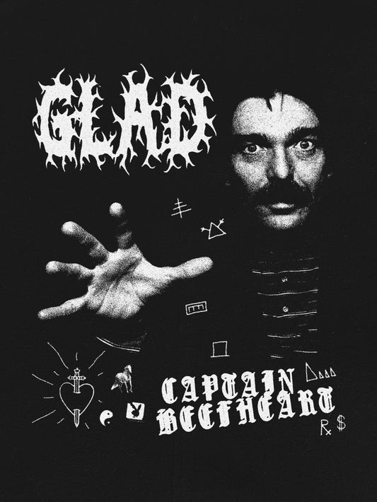 Captain Beefheart T-Shirt (Gildan Softstlye Unisex Cotton Shirt)