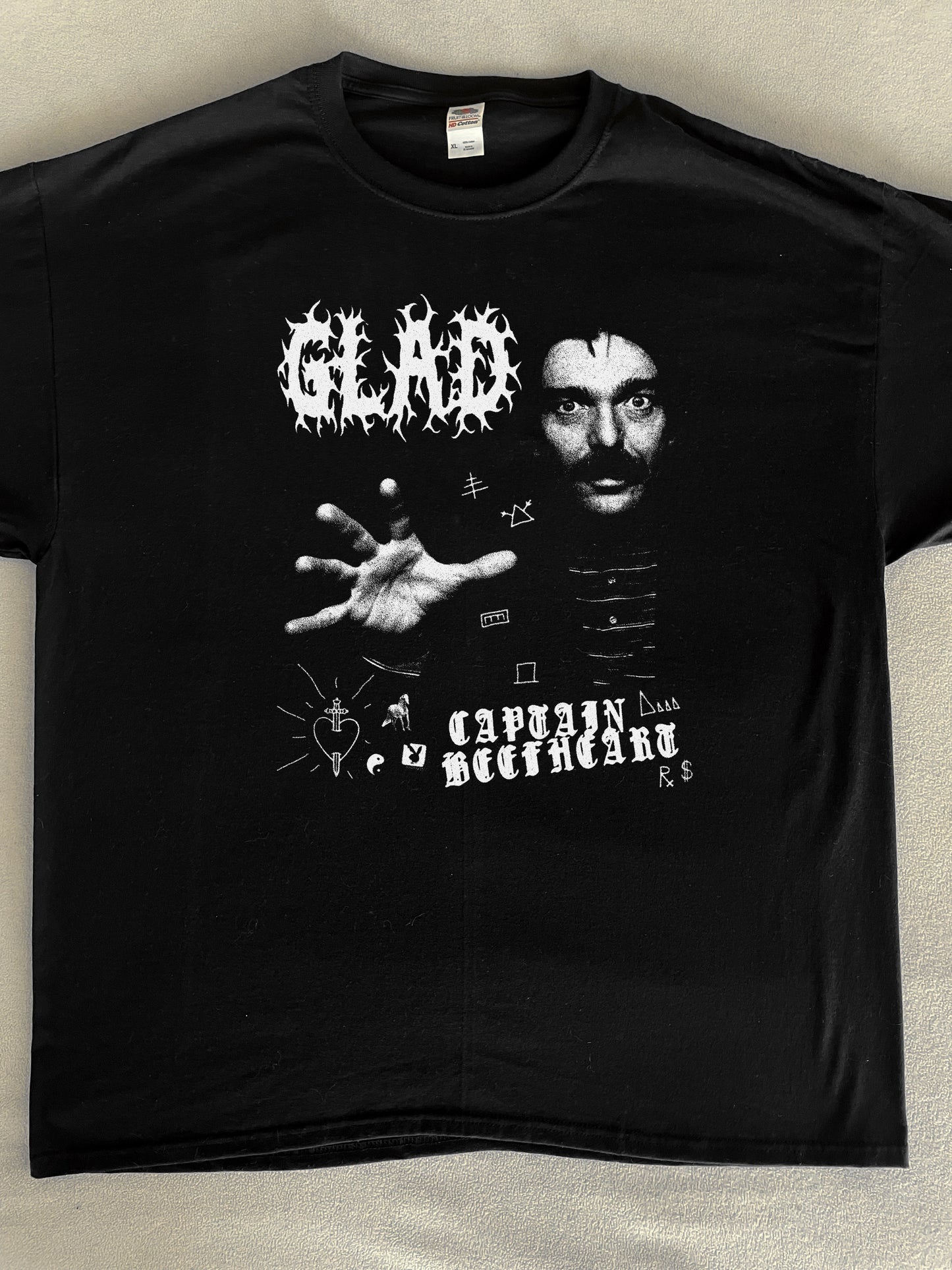 Captain Beefheart T-Shirt (Gildan Softstlye Unisex Cotton Shirt)