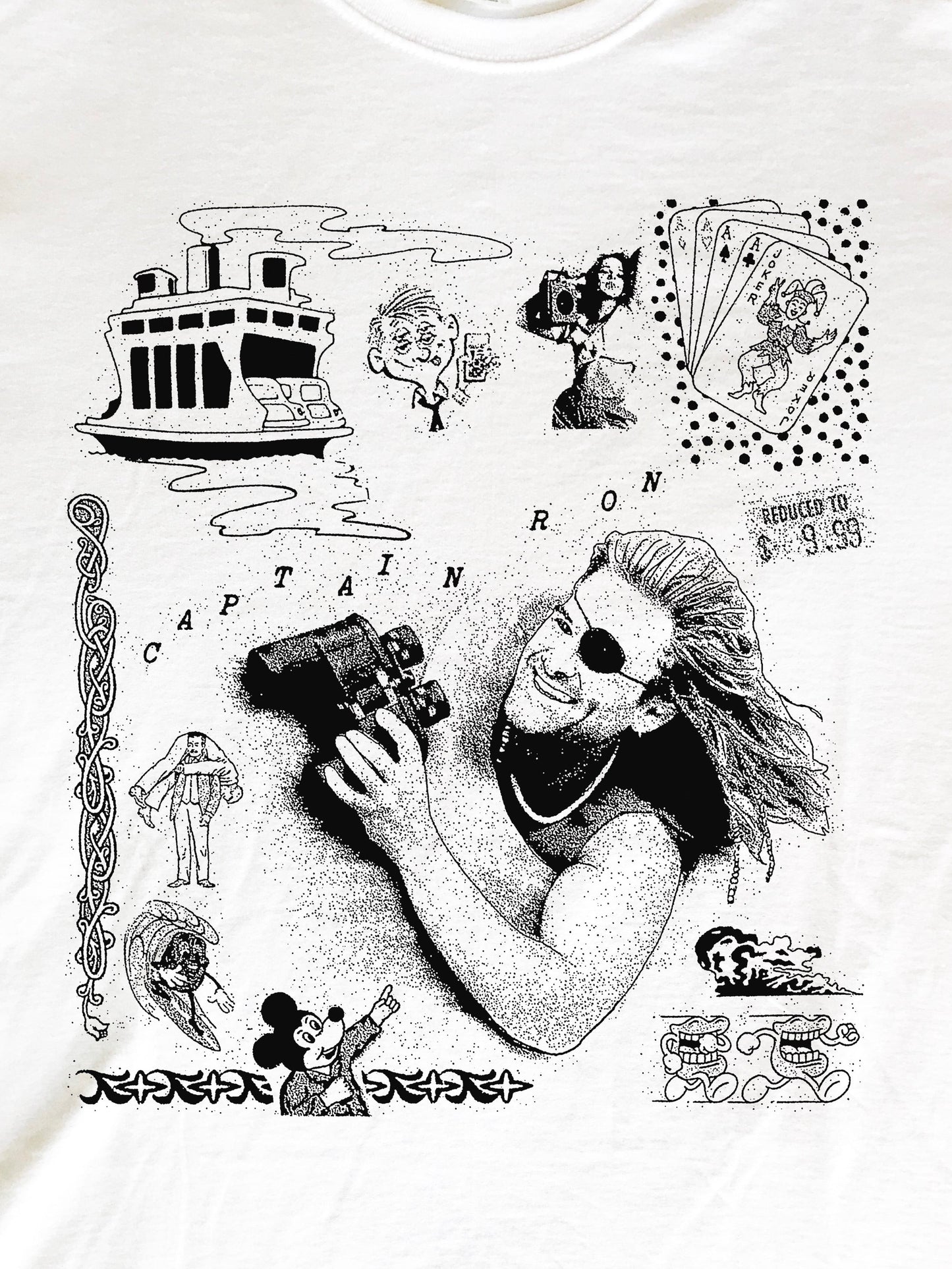 Captain Ron Kurt Russell T-Shirt (Gildan Softstlye Unisex Cotton Shirt)