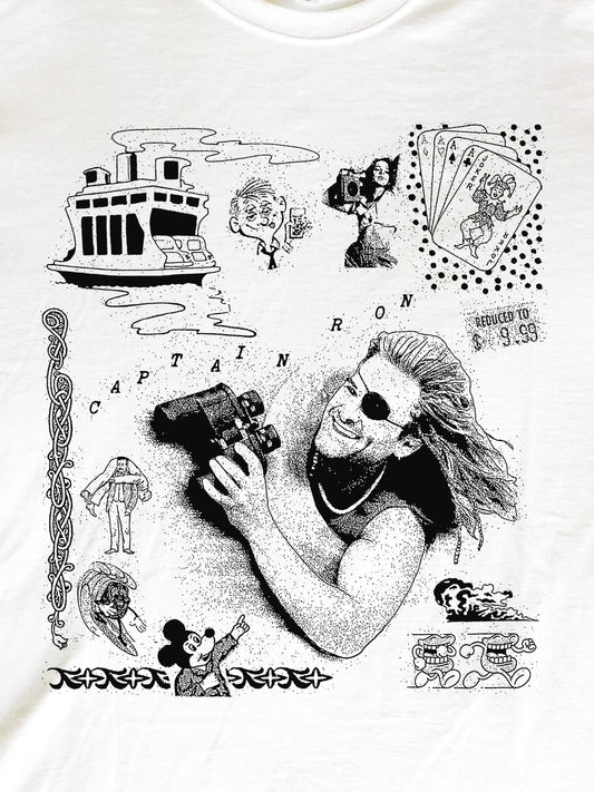 Captain Ron Kurt Russell T-Shirt (Gildan Softstlye Unisex Cotton Shirt)