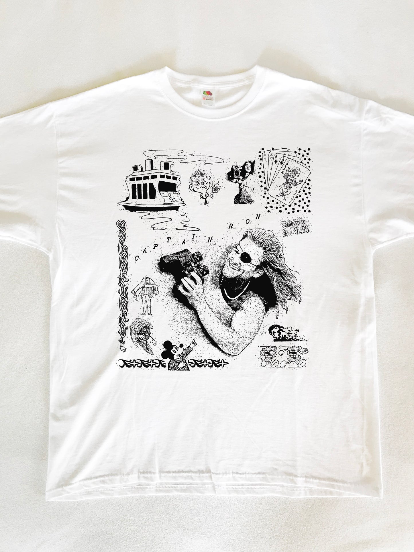 Captain Ron Kurt Russell T-Shirt (Gildan Softstlye Unisex Cotton Shirt)