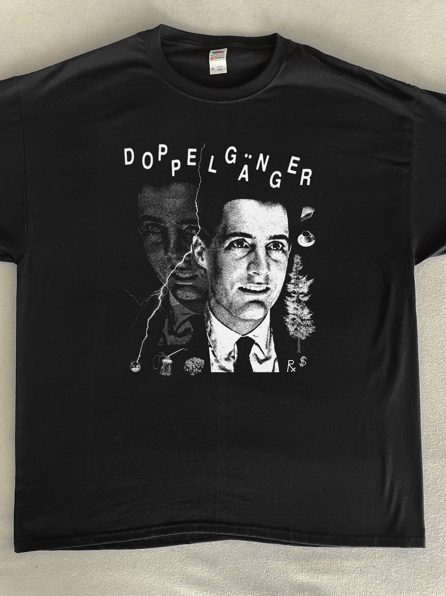Doppelganger Dale Cooper Twin Peaks T-Shirt (Gildan Softstlye Unisex Cotton Shirt)