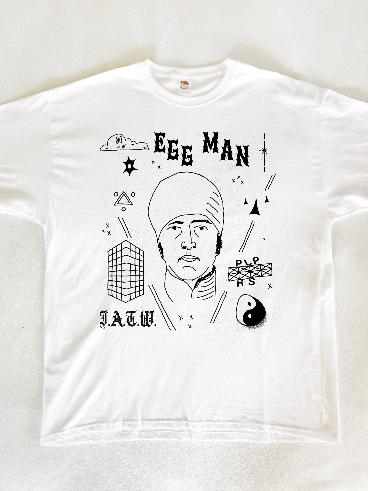 Egg Man Walrus Lennon T-Shirt (Gildan Softstlye Unisex Cotton Shirt)