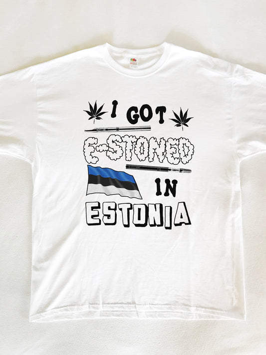 Estonia Baltic Weed T-Shirt (Gildan Softstlye Unisex Cotton Shirt)