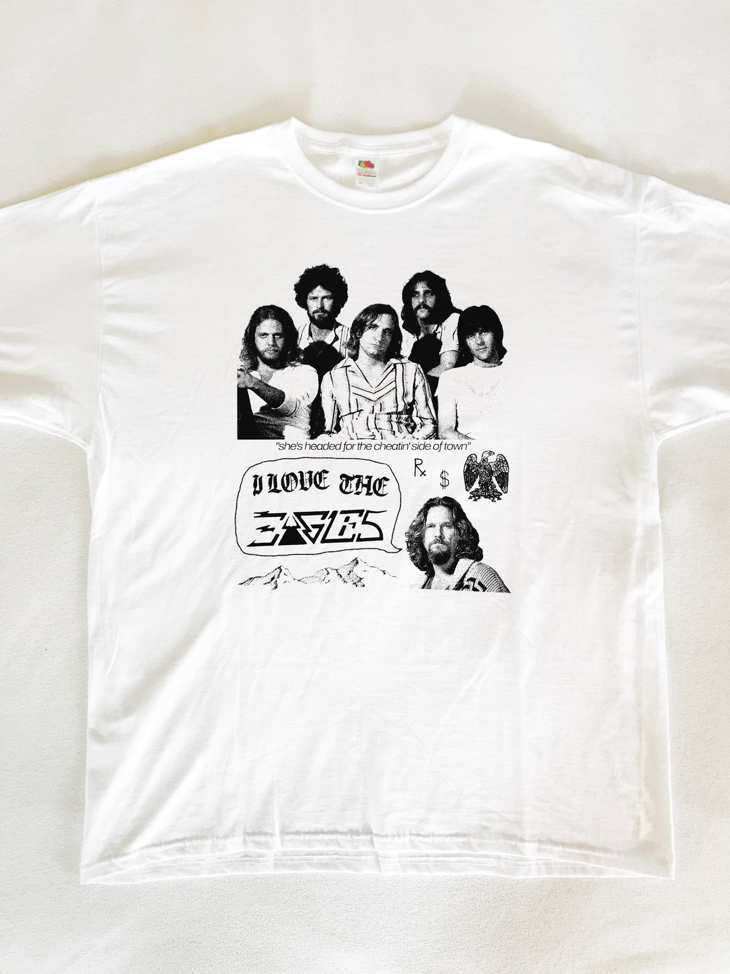 I love The Eagles T-Shirt (Gildan Softstlye Unisex Cotton Shirt)