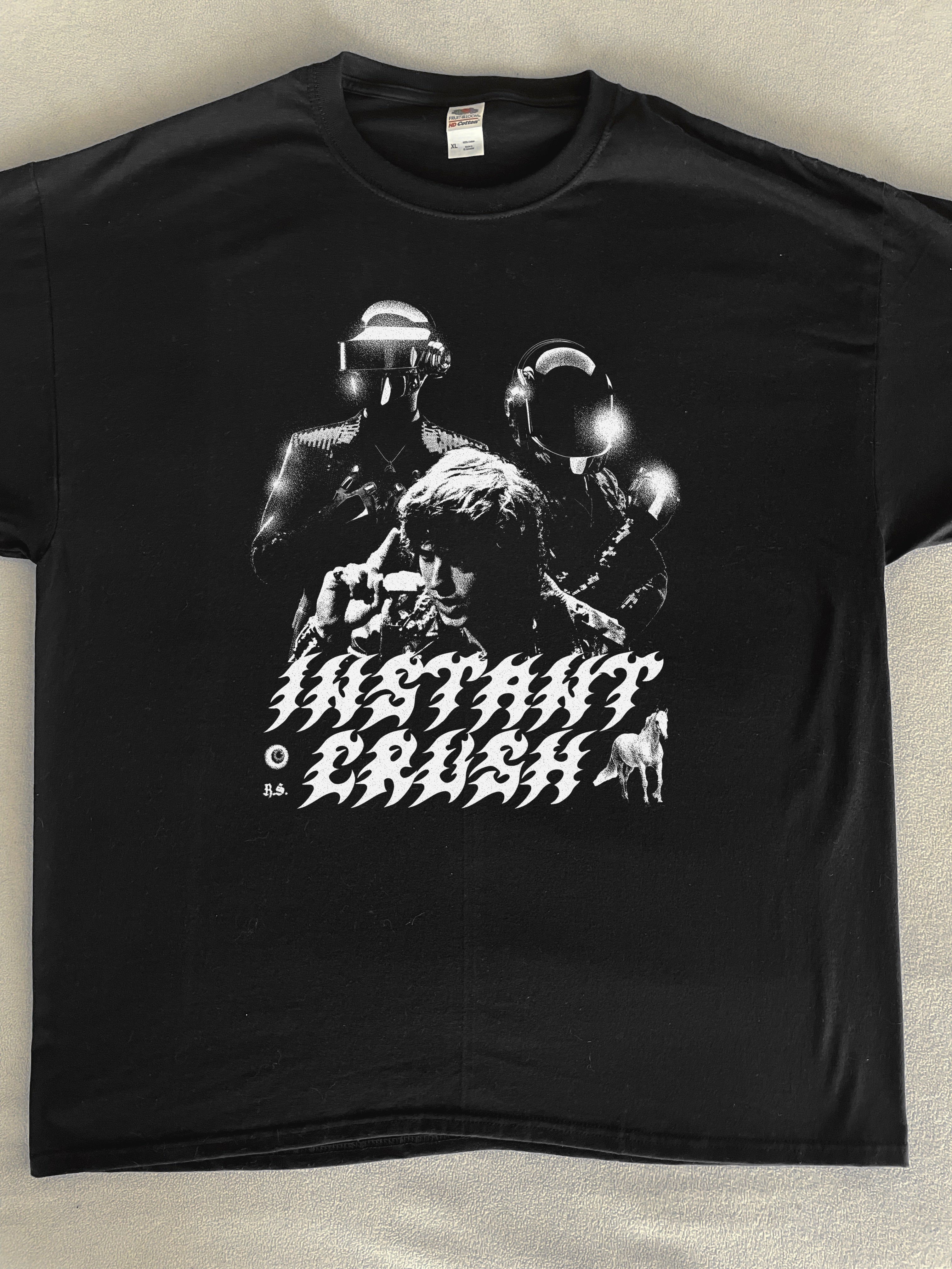 Instant Crush Daft Punk Julian Casablancas T-Shirt (Gildan