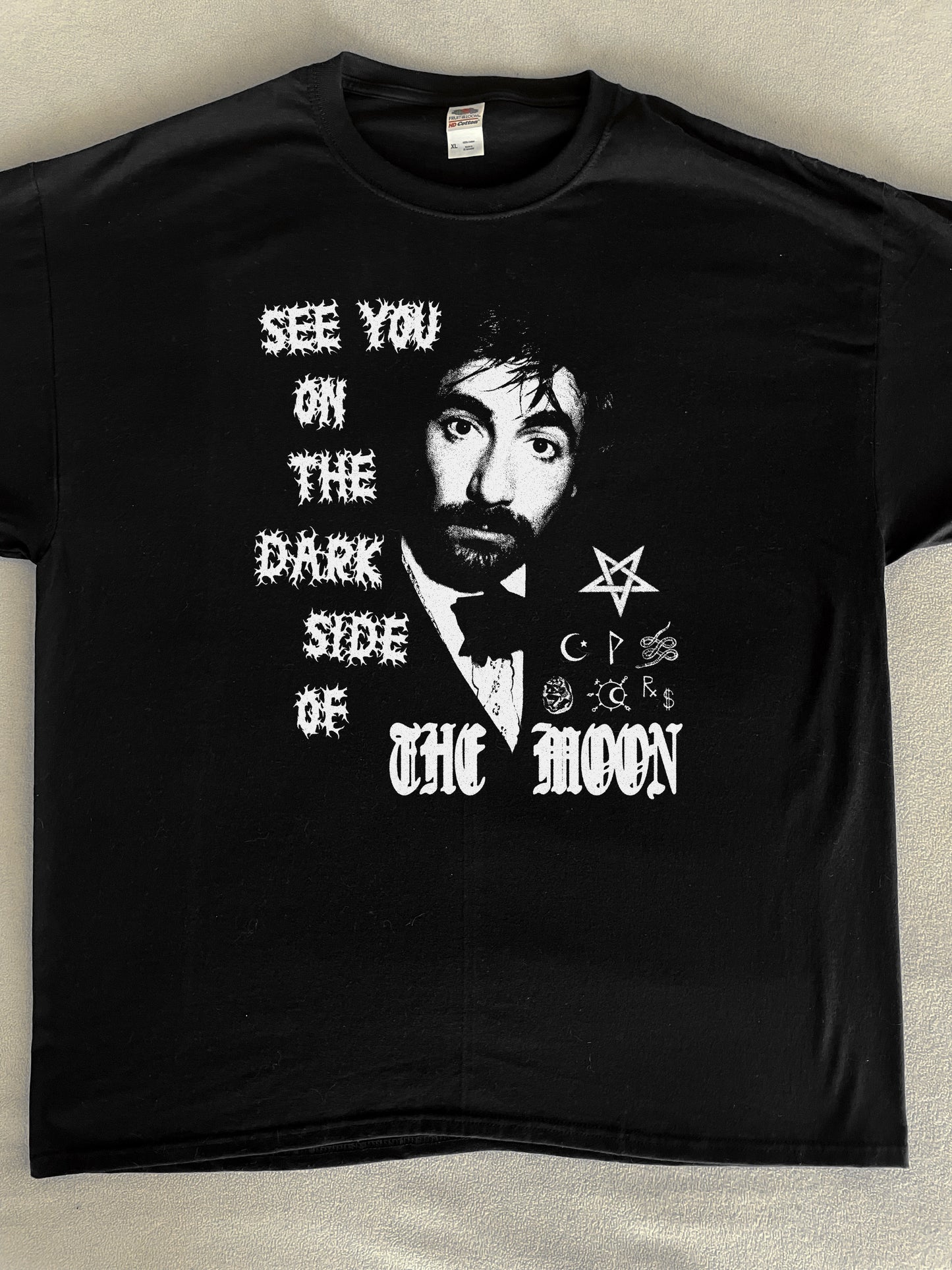 Keith Moon Dark Side Of The Moon T-Shirt (Gildan Softstlye Unisex Cotton Shirt)
