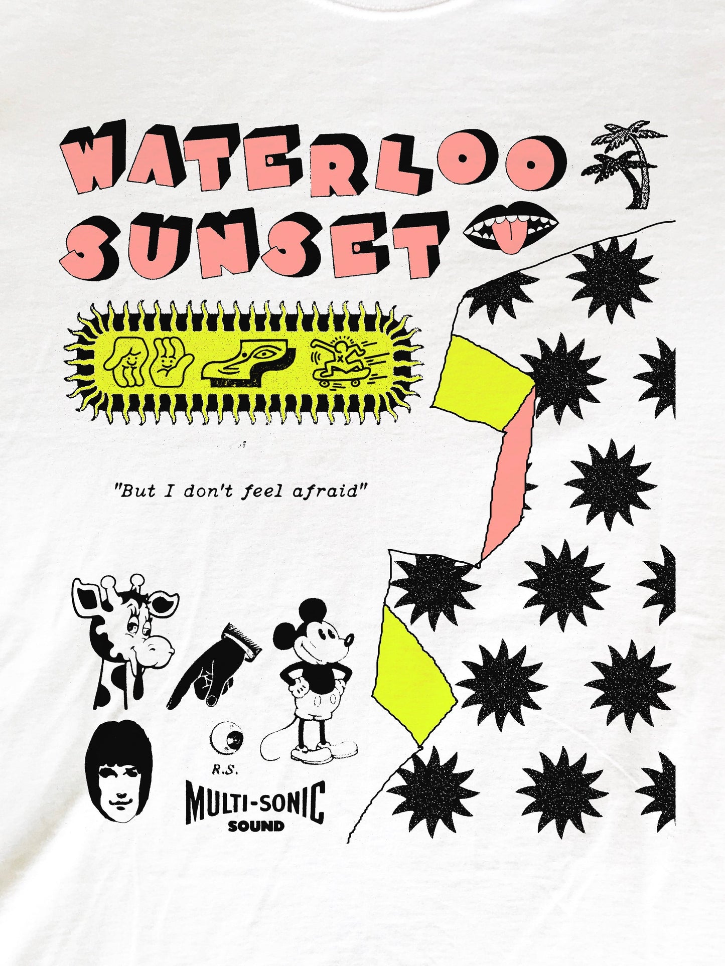 Waterloo Sunset Kinks T-Shirt (Gildan Softstlye Unisex Cotton Shirt)