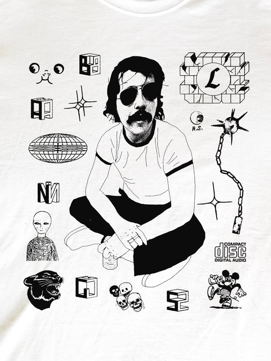 Lester Bangs Rock Critic Detroit Punk T-Shirt (Gildan Softstlye Unisex Cotton Shirt)