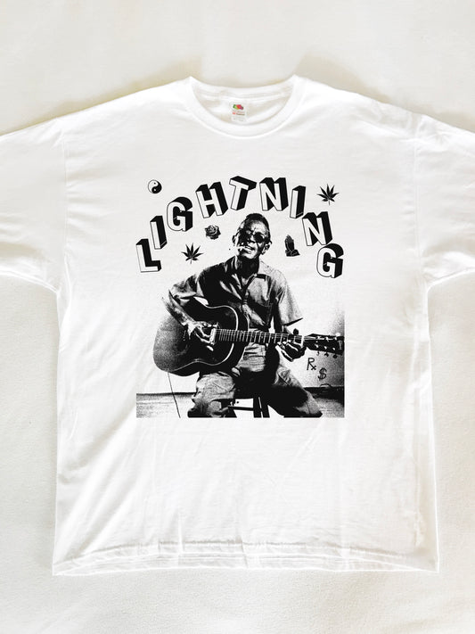 Lightning Hopkins T-Shirt (Gildan Softstlye Unisex Cotton Shirt)
