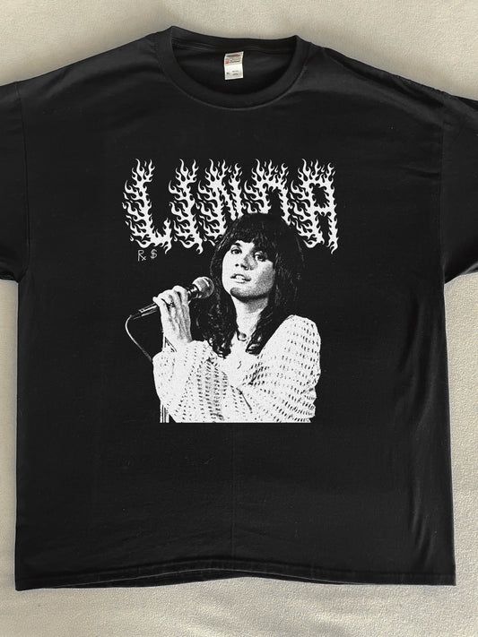 Linda Ronstadt Metal T-Shirt (Gildan Softstlye Unisex Cotton Shirt)