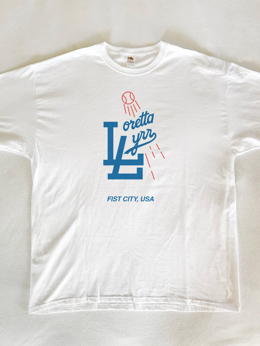 Loretta Lynn Baseball T-Shirt (Fruit Of The Loom HD Cotton)