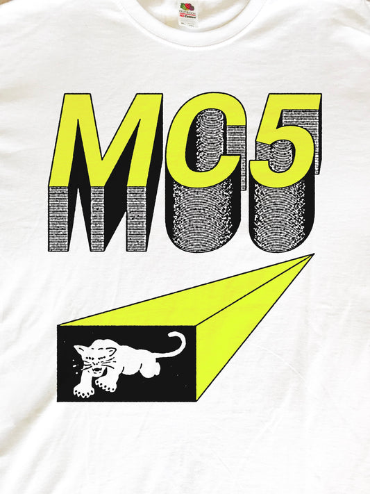 MC5 [Michael Cera V Fair Use] Band Detroit Stooges T-Shirt (Gildan Softstlye Unisex Cotton Shirt)