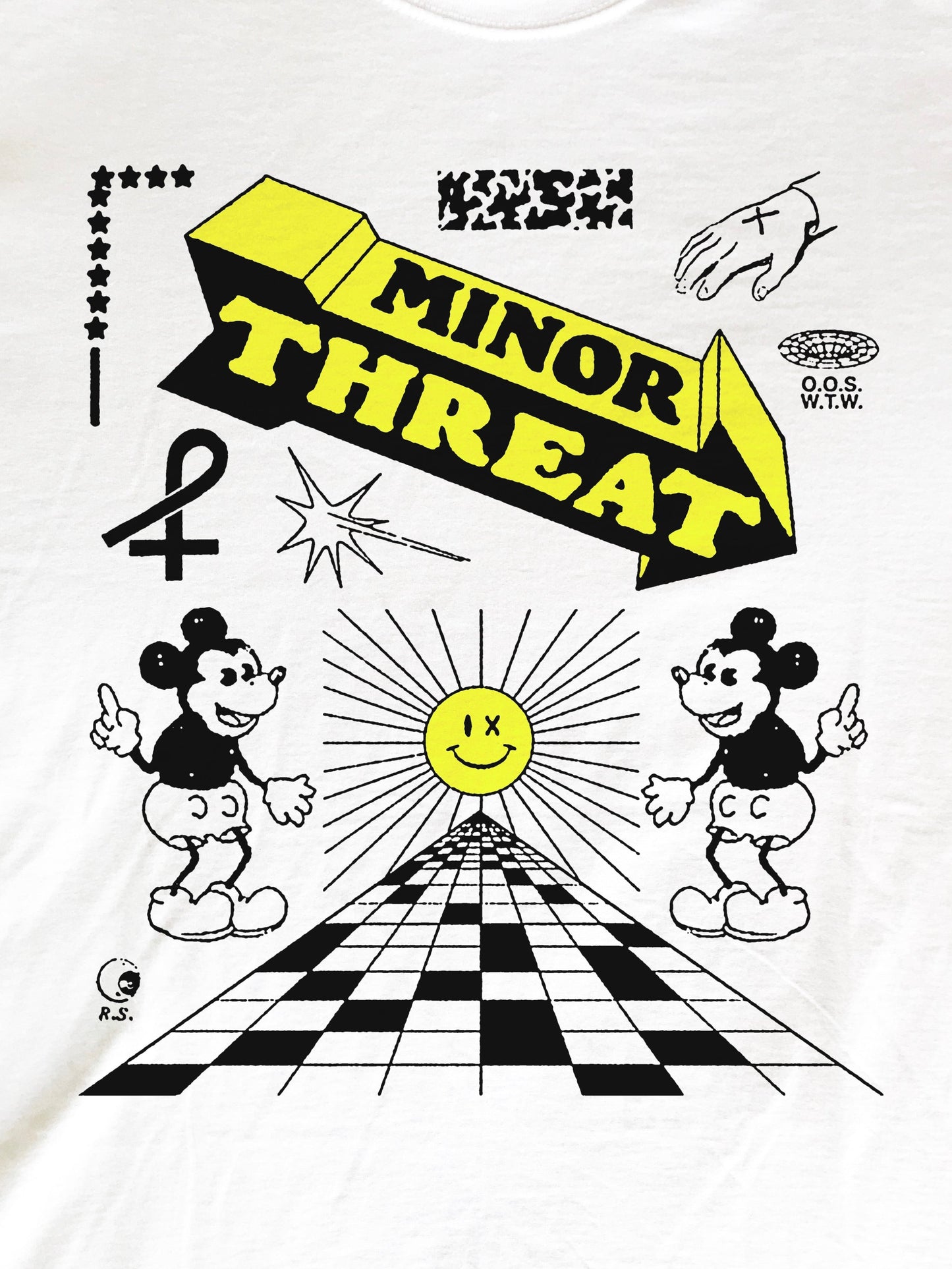Minor Threat Hardcore Punk T-Shirt (Gildan Softstlye Unisex Cotton Shirt)