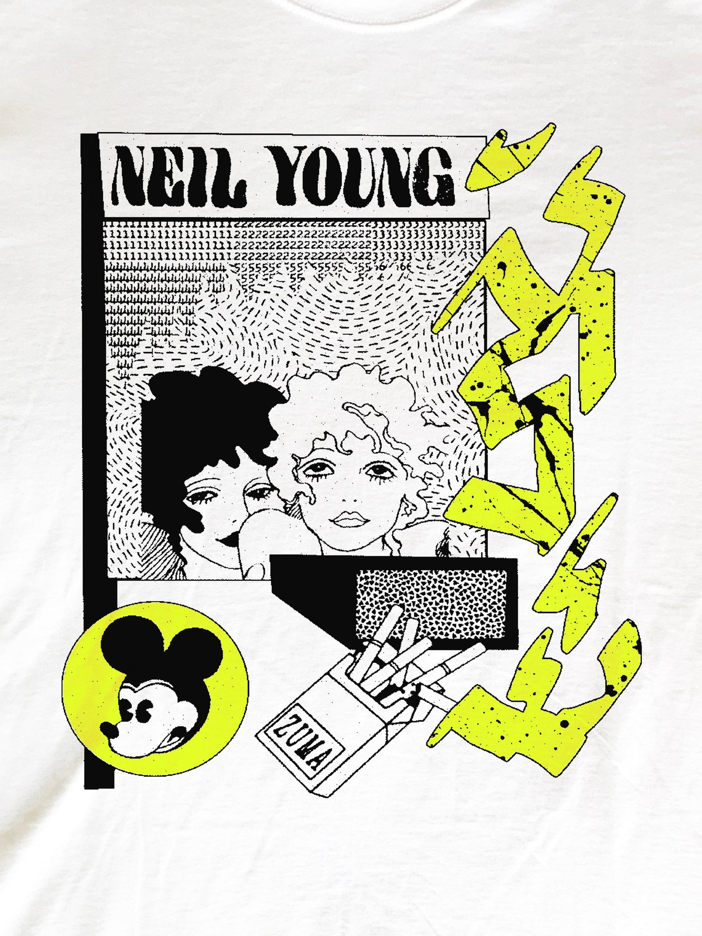 Neil Young Zuma T-Shirt (Gildan Softstlye Unisex Cotton Shirt)