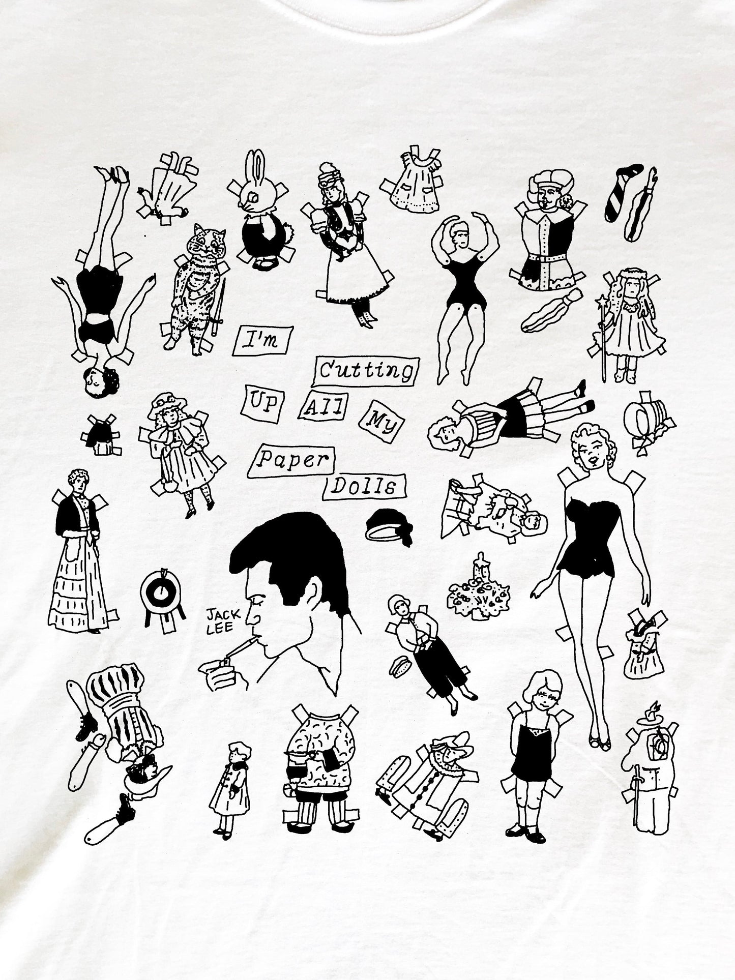 Paper Dolls The Nerves Jack Lee T-Shirt (Gildan Softstlye Unisex Cotton Shirt)
