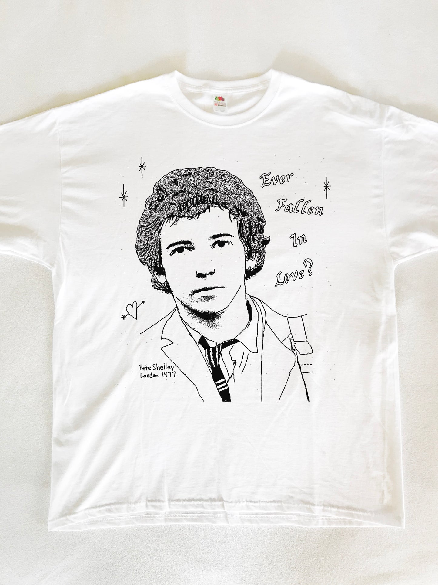 Pete Shelley Buzzcocks T-Shirt (Gildan Softstlye Unisex Cotton Shirt)