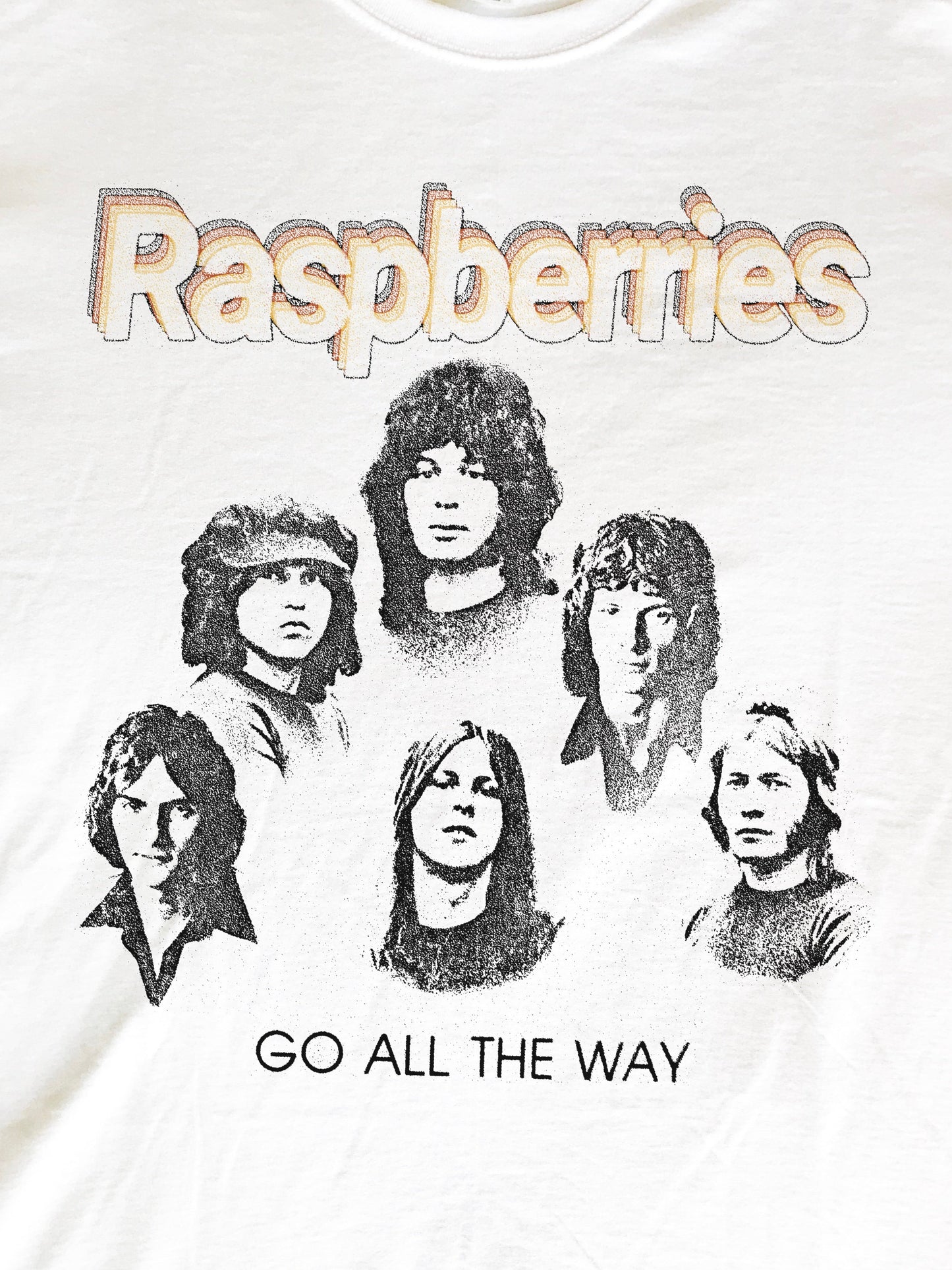 Raspberrie Go All The Way T-Shirt (Gildan Softstlye Unisex Cotton Shirt)