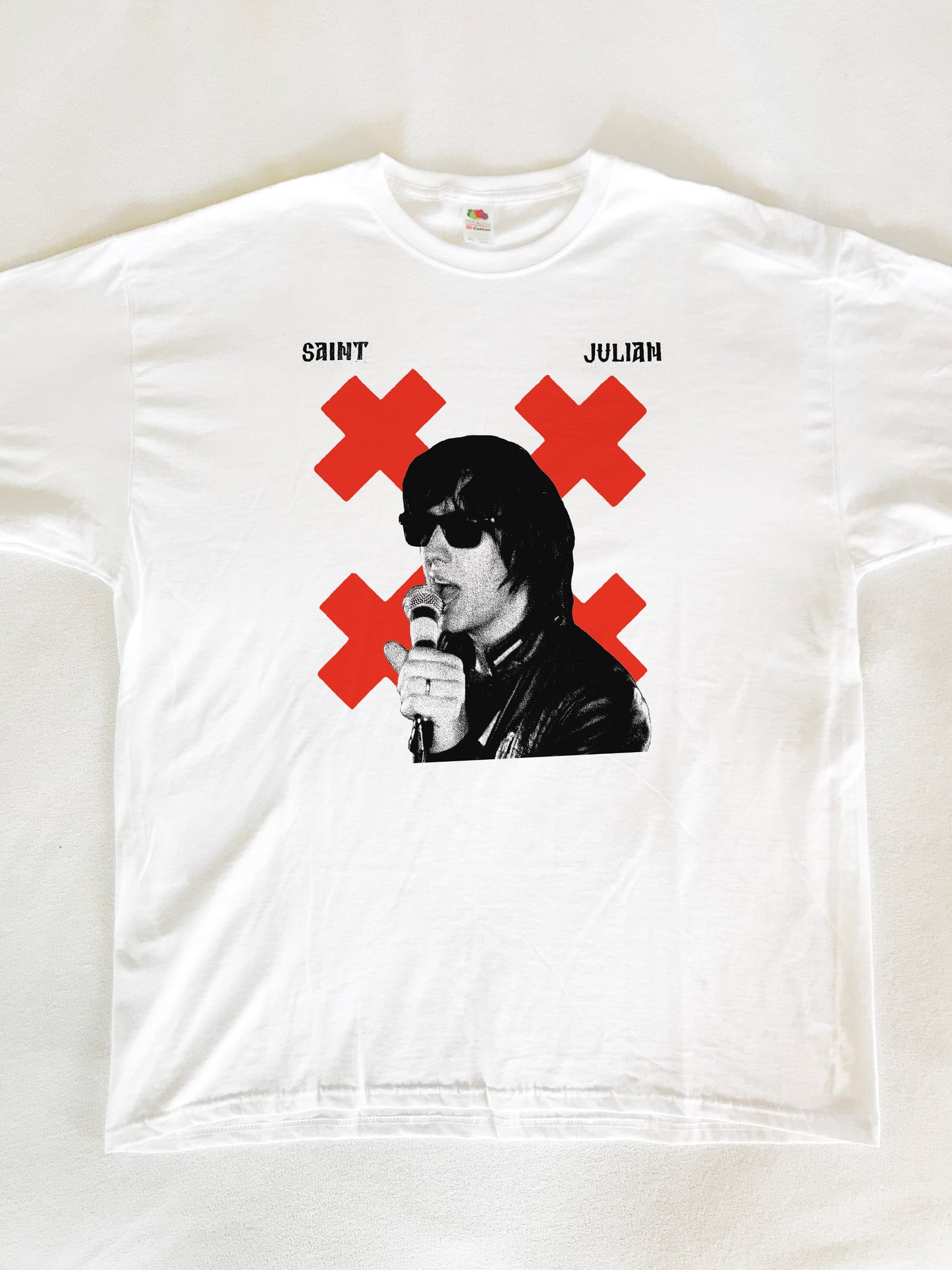 St. Julian Casablancas T-Shirt (Gildan Softstlye Unisex Cotton Shirt)