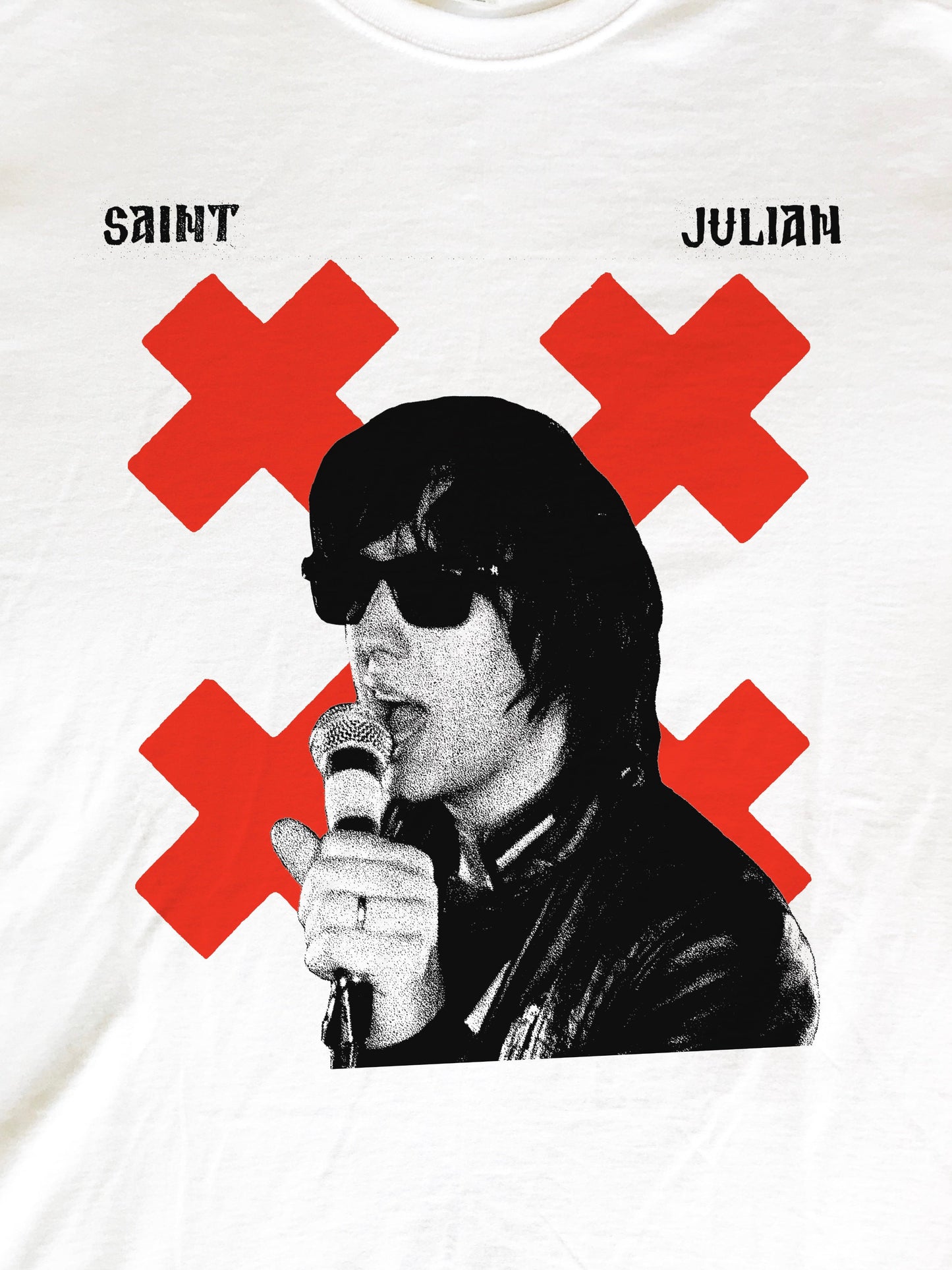 St. Julian Casablancas T-Shirt (Gildan Softstlye Unisex Cotton Shirt)