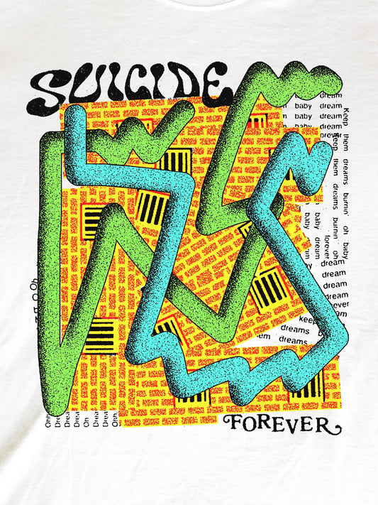 Suicide Band Post Synth Egg Punk T-Shirt (Gildan Softstlye Unisex Cotton Shirt)