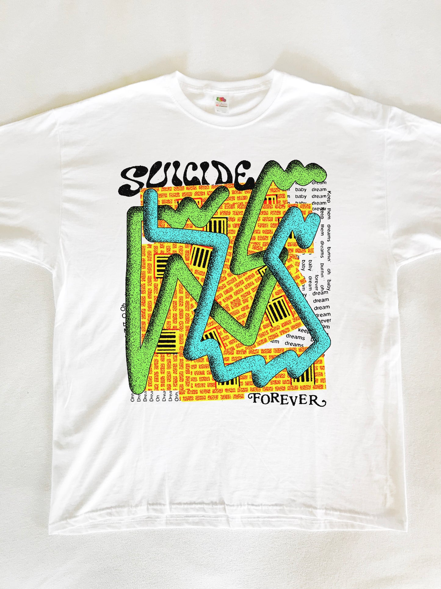 Suicide Band Post Synth Egg Punk T-Shirt (Gildan Softstlye Unisex Cotton Shirt)